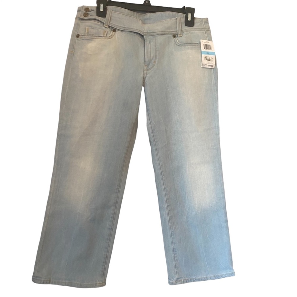 Citizens of Humanity Light Wash Cropped Jeans
